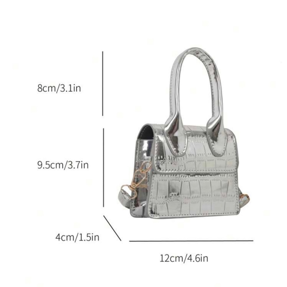 silver bag